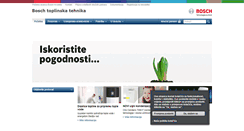 Desktop Screenshot of bosch-climate.com.hr